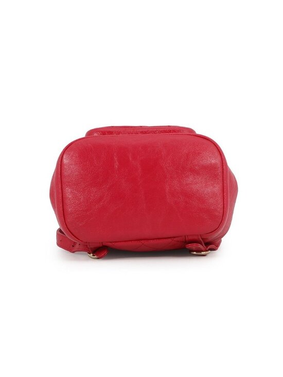 Chanel Quilted CC Logo Leather Backpack main image 9